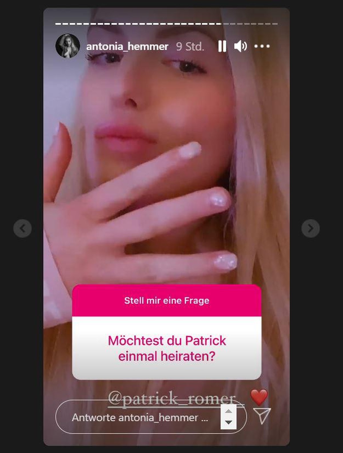 Antonia Hemmer von "Bauer sucht Frau"
