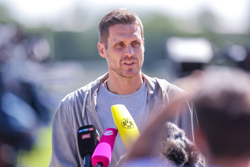 07.07.2023, Fussball, Saison 2023/2024, 1. Bundesliga, Training Borussia Dortmund, Sportdirektor Sebastian Kehl Borussia Dortmund, Dortmund Trainingsgelände BVB NRW Deutschland xRHR-FOTO/DEx *** 07 07 ...