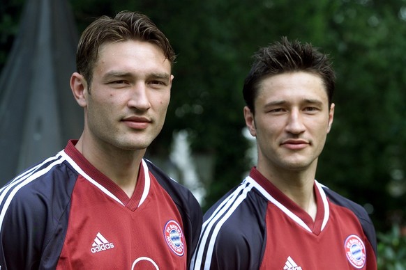 Die Kovac-Brüder zu gemeinsamen Bayern-Zeiten