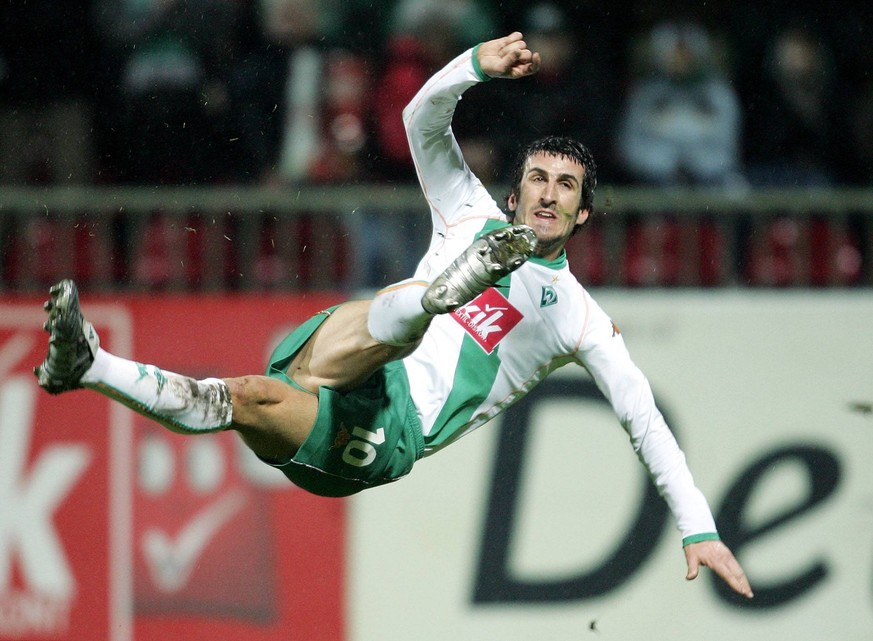 Johan Micoud holte 2004 das Double mit Werder.