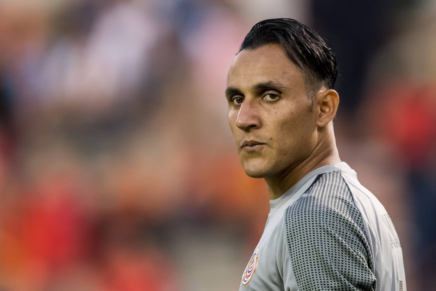 goalkeeper Keylor Navas of Costa Rica during the friendly match between Belgium and Costa Rica at the Koning Boudewijn stadium on June 11, 2018 in Brussels, Belgium Friendly 2017/2018 xVIxVIxImagesx/x ...