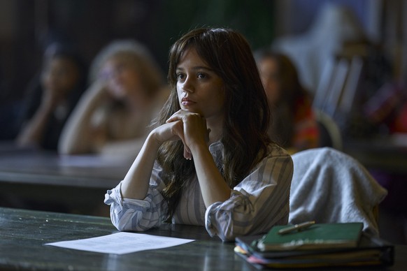 This image released by Lionsgate shows Jenna Ortega as Cairo Sweet in &quot;Miller&#039;s Girl.&quot; (Zac Popik/Lionsgate via AP)