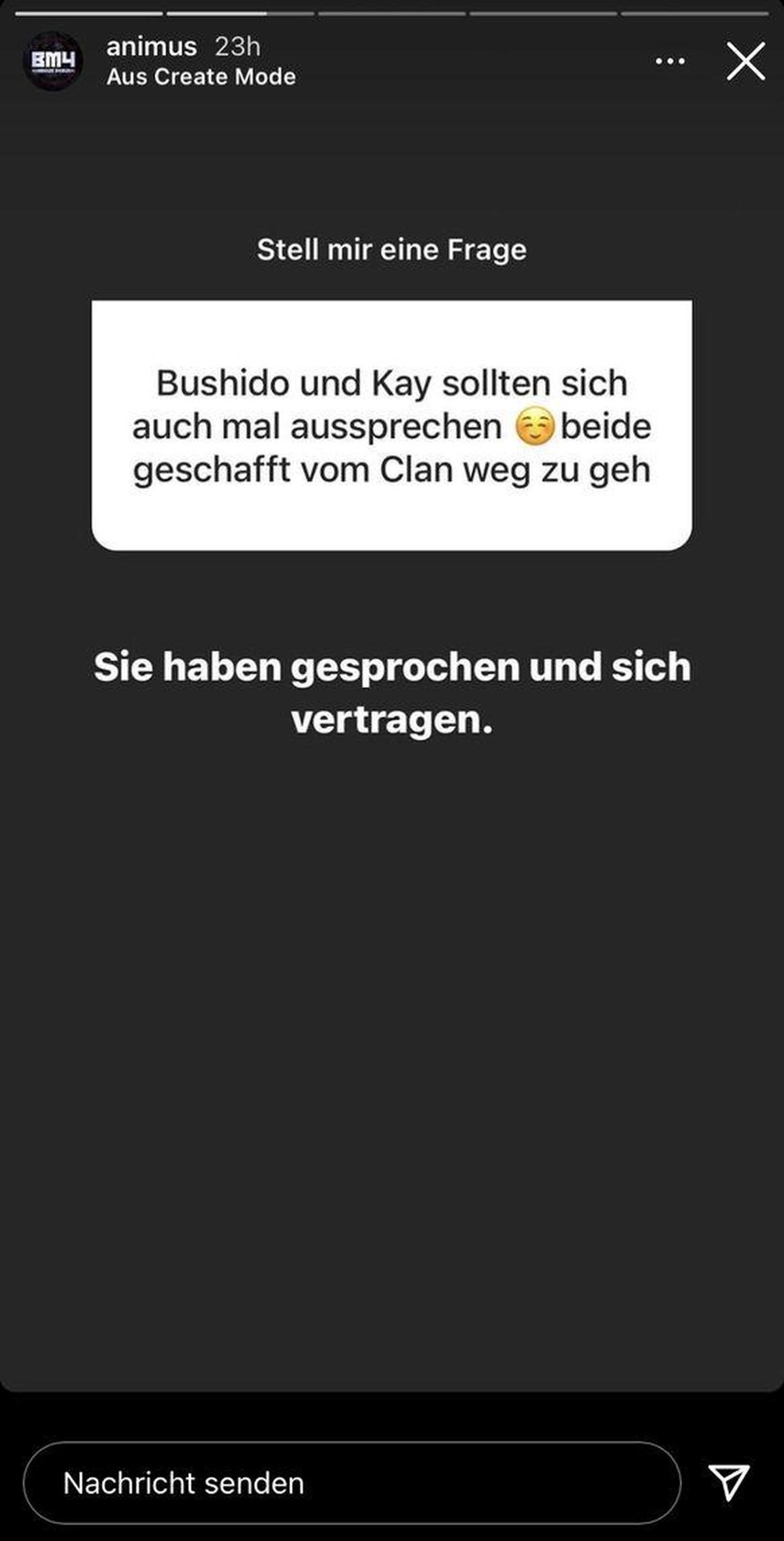 Der Rapper klärt zudem über das Verhältnis zwischen Bushido und Kay One auf.