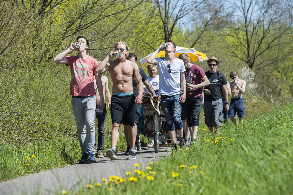 Noch immer wird der Herrentag überwiegend von Männern gefeiert.