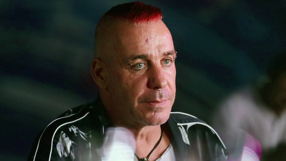 BAKU, AZERBAIJAN - JULY 26, 2019: Till Lindemann, lead vocalist of the German band Rammstein, attends the 2019 Zhara music festival. Vyacheslav Prokofyev/TASS PUBLICATIONxINxGERxAUTxONLY TS0B4764
