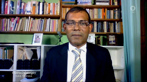Der Politiker Mohamed Nasheed von den Malediven hat die Klimakrise täglich vor Augen.