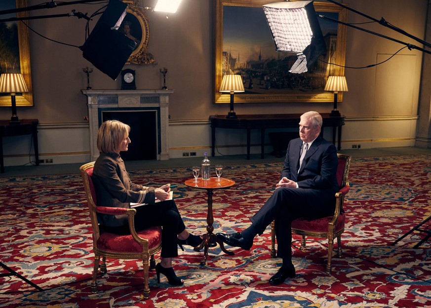 BBC-Journalistin Emily Maitlis traf Prinz Andrew im Buckingham Palace