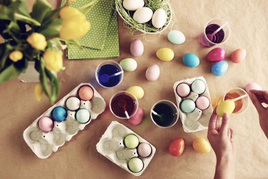 Wer seine Eier selbst färbt, kann sichergehen, dass sie auch aus artgerechter Tierhaltung stammen.