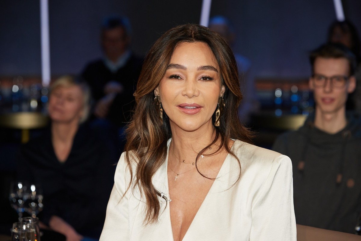 17.03.2023, Hamburg: Verona Pooth, Moderatorin und Unternehmerin, vor der Aufzeichnung der "NDR Talk Show". Foto: Georg Wendt/dpa +++ dpa-Bildfunk +++