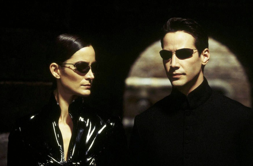 Trinity (Carrie-Anne Moss), Neo (Keanu Reeves) 1999 UnitedArchives01353636

Trinity Carrie Anne Moss Neo Keanu Reeves 1999 UnitedArchives01353636