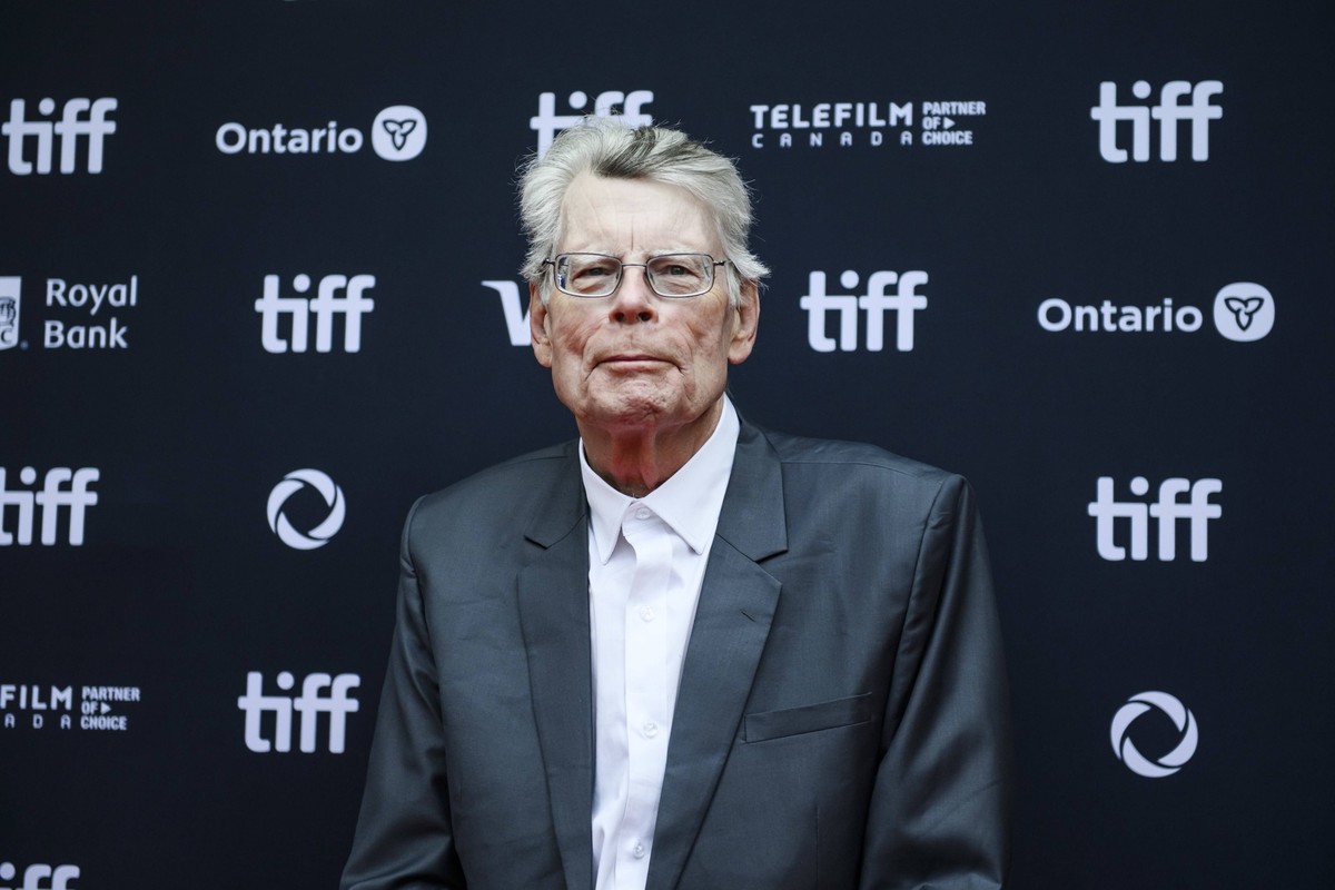 September 6, 2024, Toronto, On, Canada: Stephen King arrives on the red carpet ahead of the film The Life of Chuck , during the Toronto International Film Festival, in Toronto on Friday, September 6,  ...