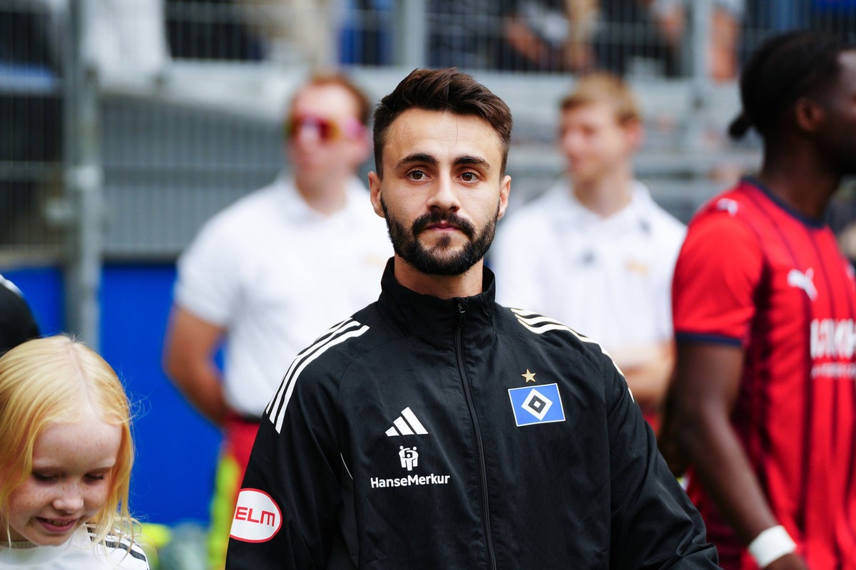 Fabio Vieira Hamburger SV, 20 GER, Hamburger SV vs. 1. FC Heidenheim, Fussball, 1. Bundesliga, Spieltag 4, Saison 2025/2026, 20.09.2025 GER, Hamburger SV vs. 1. FC Heidenheim, Fussball, 1. Bundesliga, ...