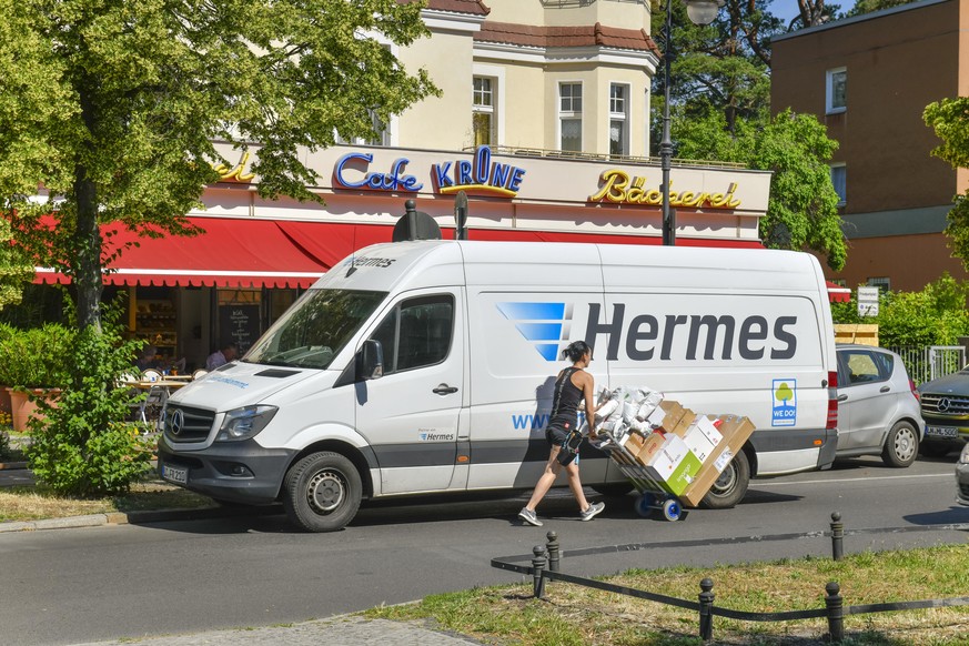 Bald auch in Berlin? Hermes testet sein neues Projekt in Nürnberg.