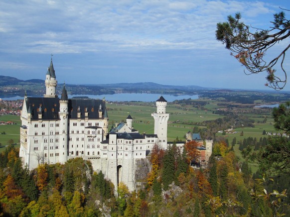 Neuschwanstein Castle is a 19th-century Romanesque Revival palace on a rugged hill above the village of Hohenschwangau near Füssen in southwest Bavaria, Germany. The palace was commissioned by Ludwig  ...