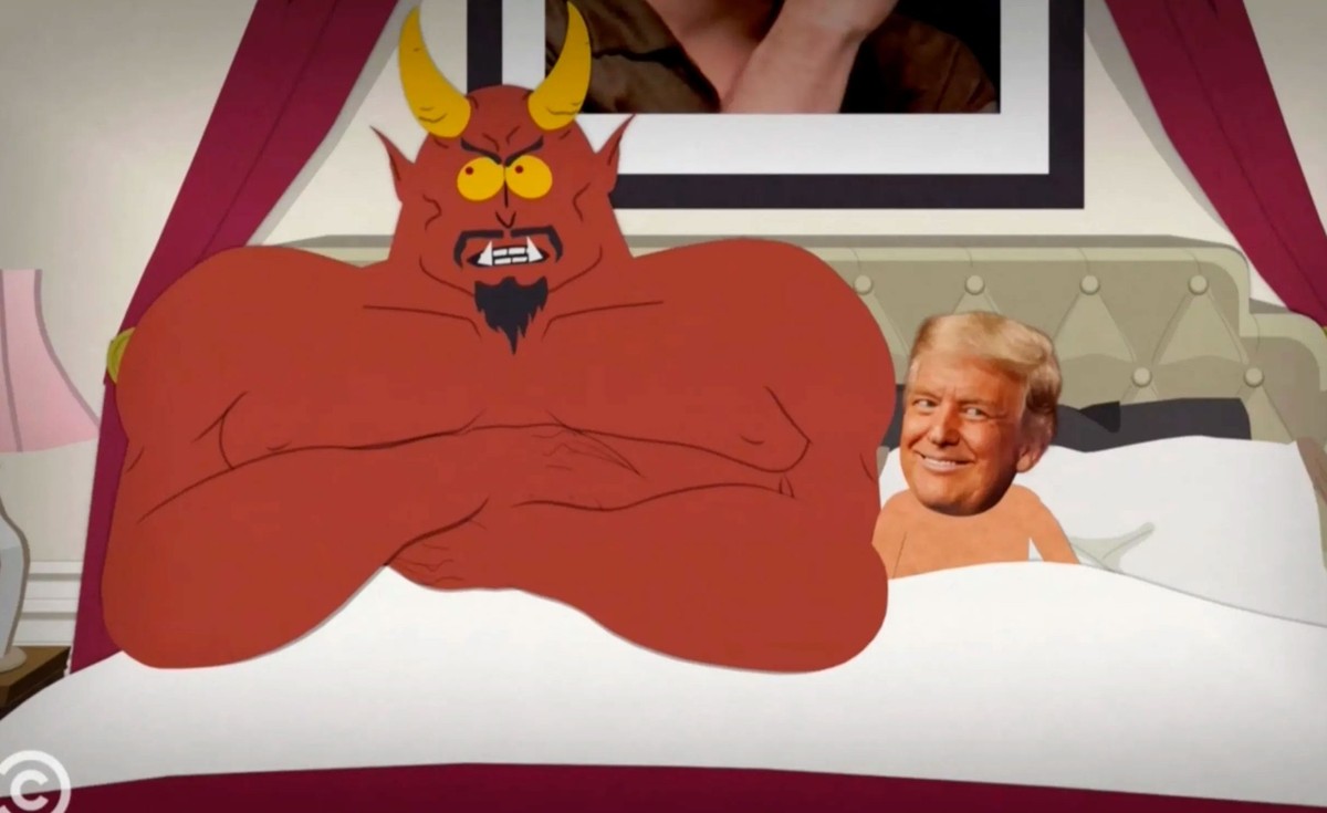 "South Park" arbeitet sich ohne Tabus an Donald Trump ab.