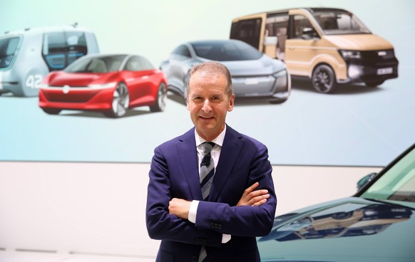 VW-Vorstandsvorsitzender Diess.