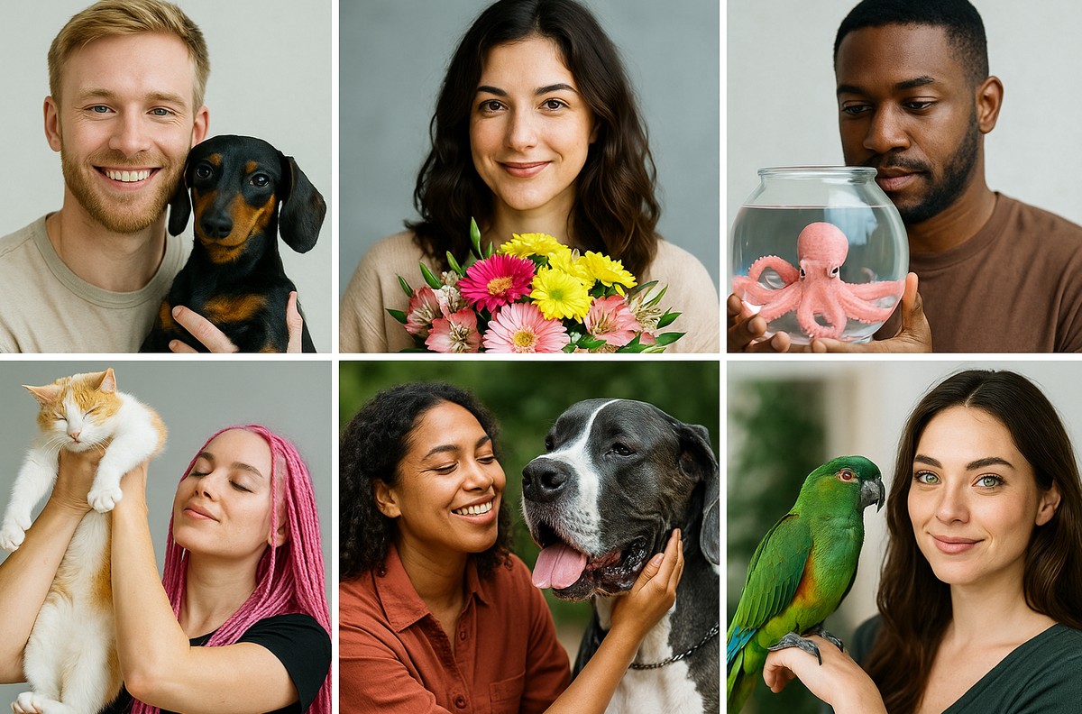 Das passende Haustier macht dein Leben besser.