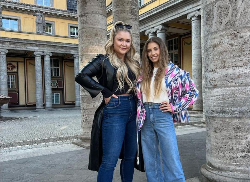 Sophia Thiel und Cathy Hummels verbrachten den Samstag gemeinsam.