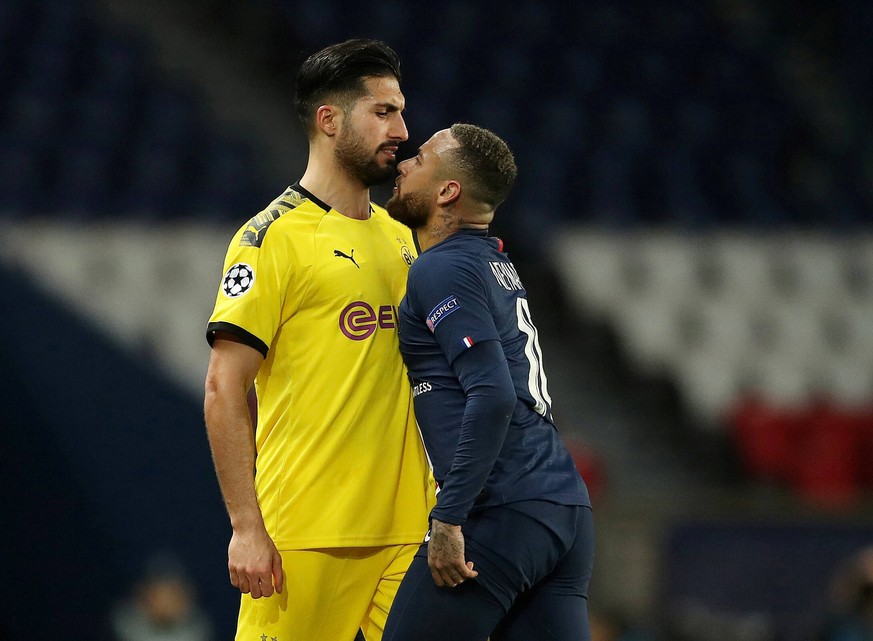 Sport Bilder des Tages Soccer Football - Champions League - Round of 16 Second Leg - Paris St Germain v Borussia Dortmund - Parc des Princes, Paris, France - March 11, 2020 Paris St Germain s Neymar c ...