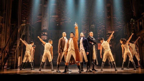 Die deutsche Besetzung des "Hamilton"-Musicals.