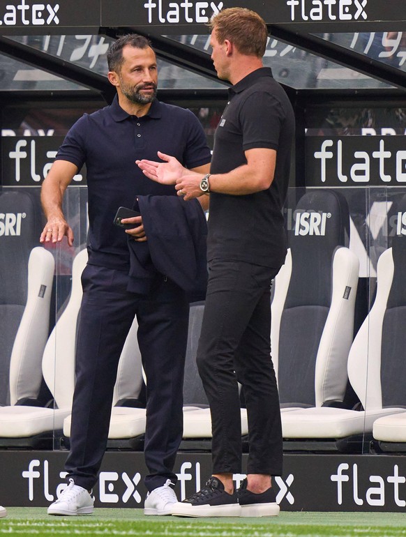 Hasan Salihamidzic (l.) und Julian Nagelsmann