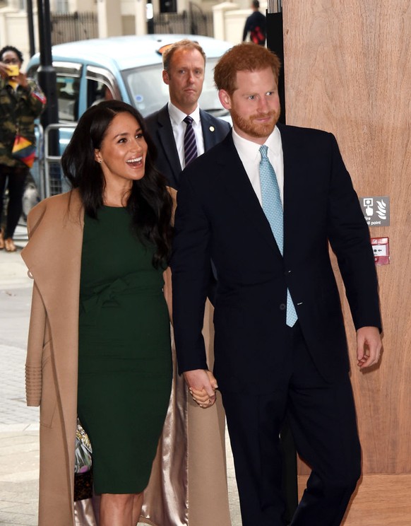 LONDON, ENGLAND - OCTOBER 15: Prince Harry, Duke of Sussex and Meghan, Duchess of Sussex attend the WellChild awards at Royal Lancaster Hotel on October 15, 2019 in London, England. (Photo by Stuart C ...