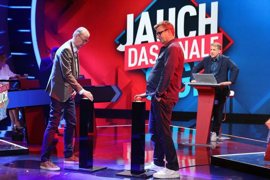 Im Finale von "Jauch gegen Sigl" standen sich Günther Jauch und "Bergdoktor"-Darsteller Hans Sigl im Einzel-Duell gegenüber.