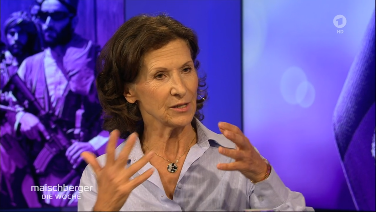 TV-Reporterin Antonia Rados macht sich Sorgen um die Frauen in Afghanistan.