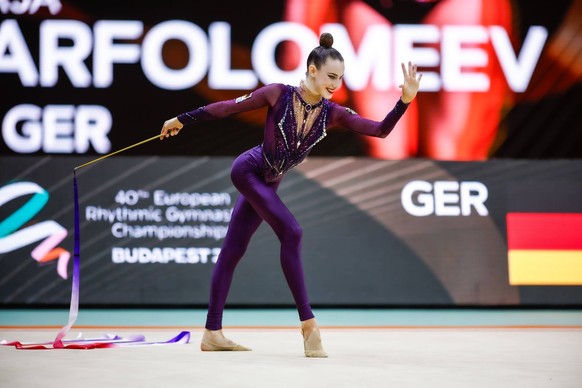 40th European Championships in Rhythmic gymnastics, Rhythmische Sportgymnastik, RSG 25.05.2024 Darja Varfolomeev GER at All-Around finals 40th European Championships in Rhythmic Gymnastics on 25.05.20 ...