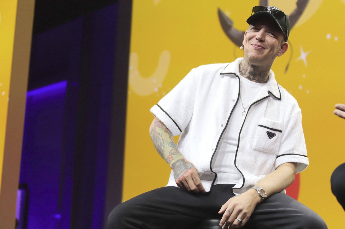 Entertainment Bilder des Tages MontanaBlack beim OMR Festival 2023 in den Messehallen. Hamburg, 09.05.2023 *** MontanaBlack at the OMR Festival 2023 at the Messehallen Hamburg, 09 05 2023 Foto:xgbrcix ...