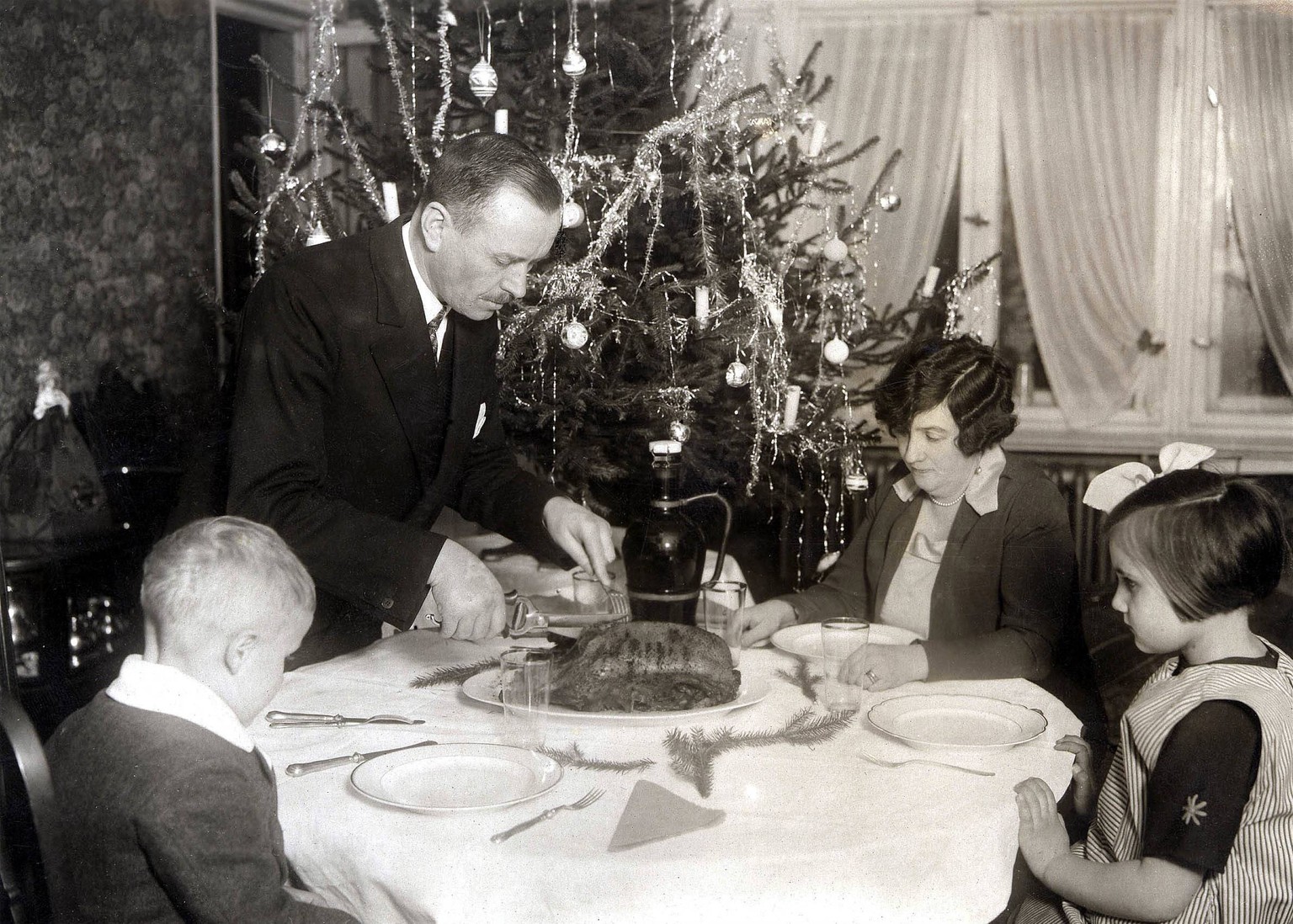 Weihnachten 18 Bilder, die zeigen, wie das Fest früher aussah