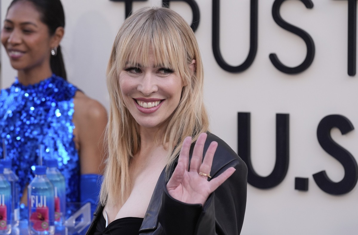 Natasha Bedingfield arrives at the Fashion Trust U.S. Awards on Tuesday, April 8, 2025, in Los Angeles. (AP Photo/Chris Pizzello)
