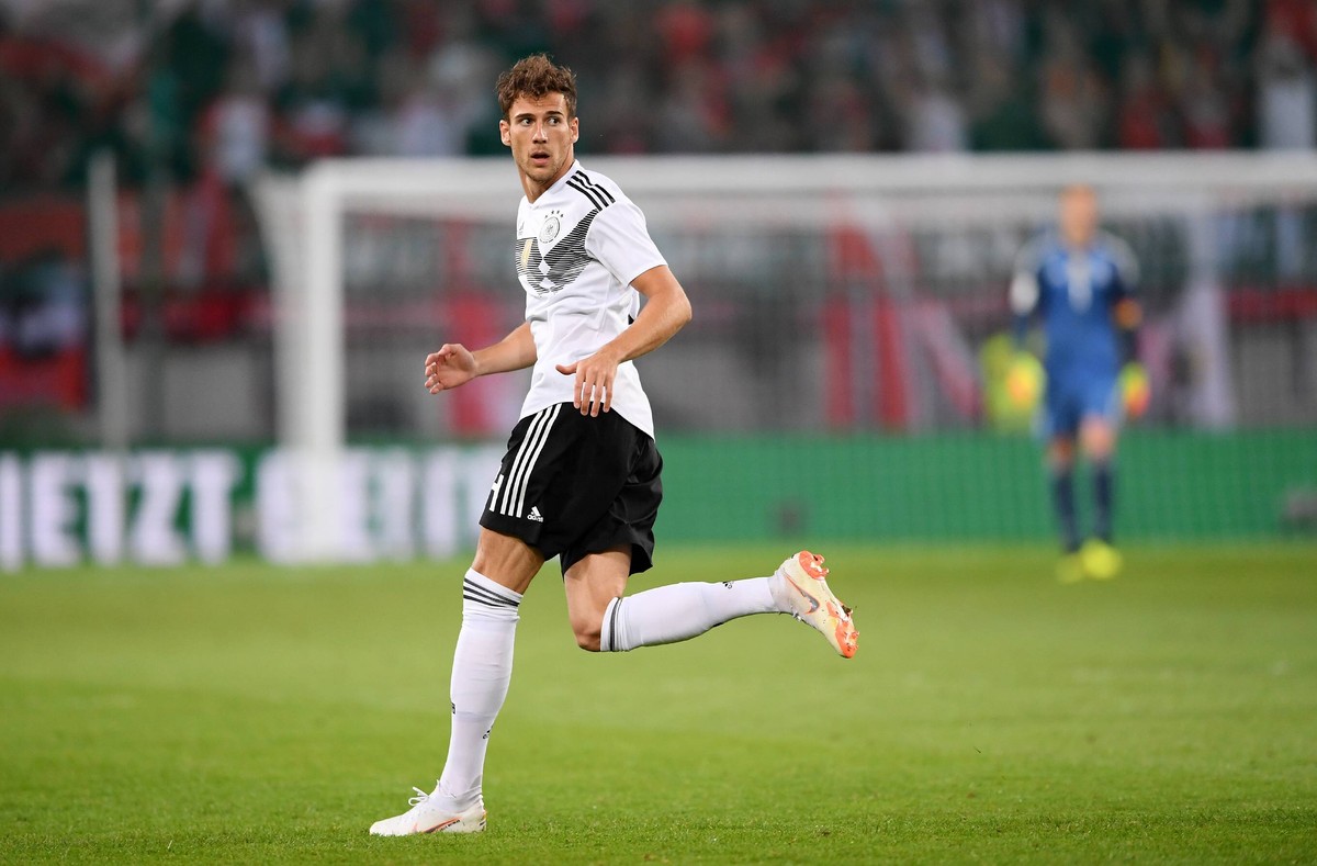 FUSSBALL INTERNATIONAL TESTSPIEL IN KLAGENFURT Oesterreich - Deutschland 02.06.2018 Leon Goretzka (Deutschland) Klagenfurt *** FOOTBALL INTERNATIONAL TEST GAME IN KLAGENFURT Austria Germany 02 06 2018 ...