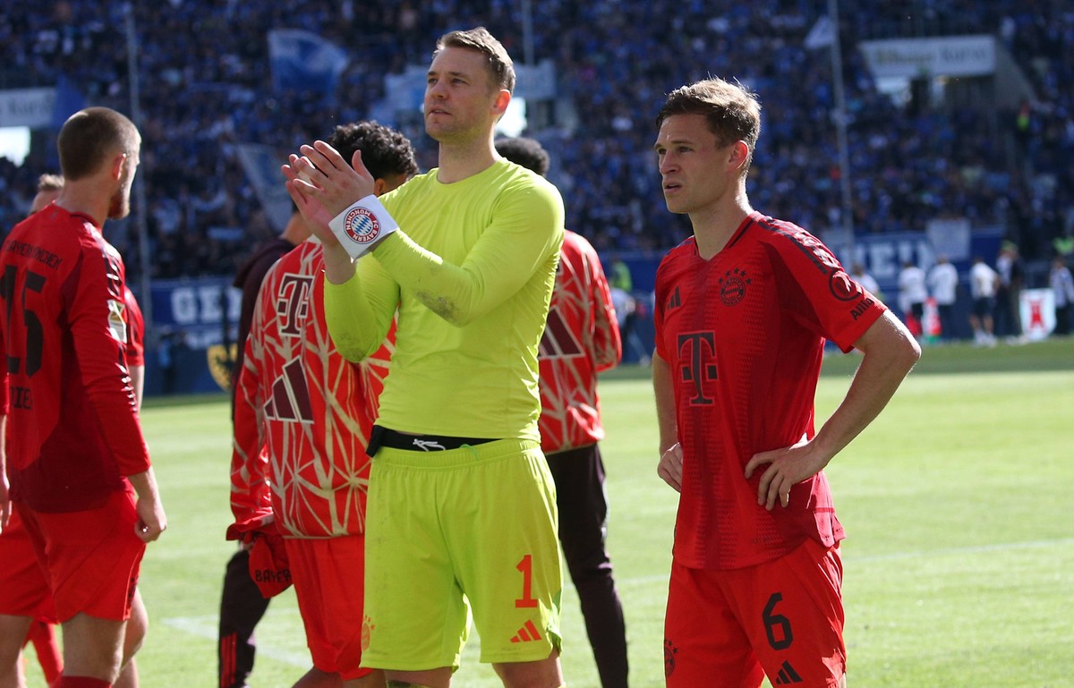 18.05.2024, Fussball 1. Bundesliga 2023/2024, 34.Spieltag, TSG 1899 Hoffenheim - FC Bayern München, in der Wirsol-Arena Sinsheim. 2:4 Niederlage für den FC Bayern München, ***DFL and DFB regulations p ...
