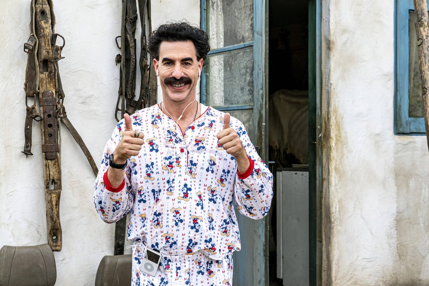 RELEASE DATE: October 23, 2020 TITLE: Borat Subsequent Moviefilm STUDIO: DIRECTOR: Jason Woliner PLOT: Follow-up film to the 2006 comedy centering on the real-life adventures of a fictional Kazakh tel ...