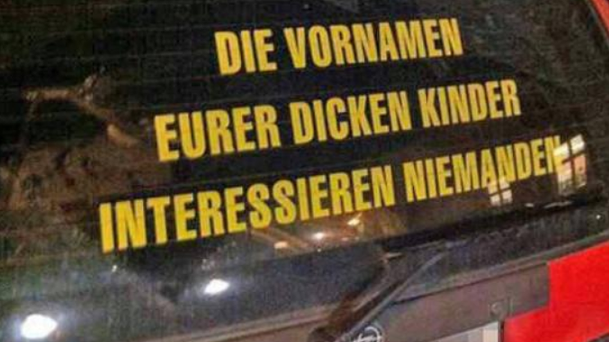 Achtung, hier ist jemand unzufrieden!