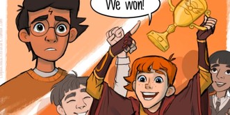 Diese Harry-Potter-Comics zeigen Szenen, die es im Film so nicht gab