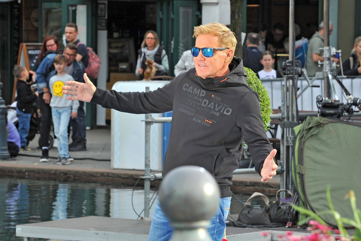 RTL - Deutschland sucht den Superstar. Musikproduzent Dieter Bohlen anl��lich der Vorstellung der Jury f�r die RTL Casting-Show Deutschland sucht den Superstar 2024 am 29.04.2024 im Europark Rust. 202 ...
