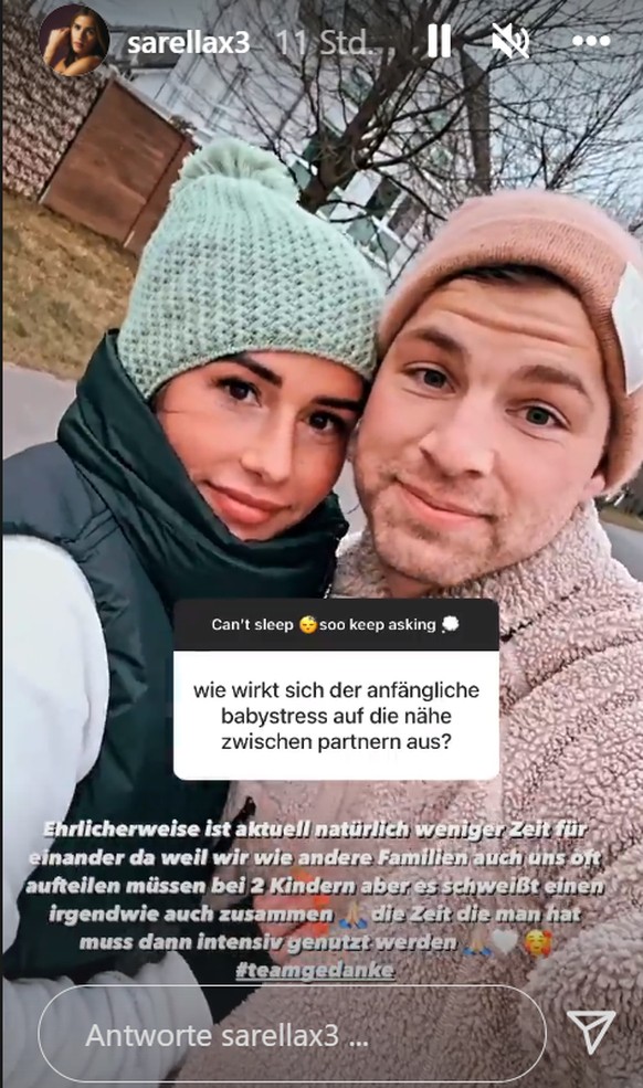 Sarah und Julian Engels sorgen dafür, dass ihre Beziehung trotz zweier Kinder nicht zu kurz kommt.