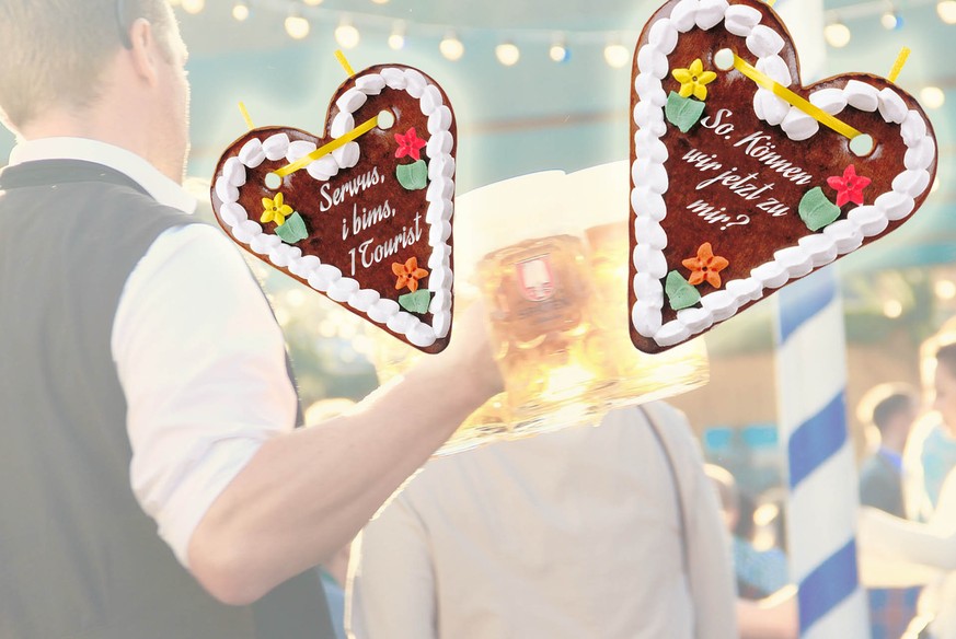 "Aldi-Dirndl und stolz drauf": Wenn Lebkuchenherzen beim Oktoberfest ehrlich wären