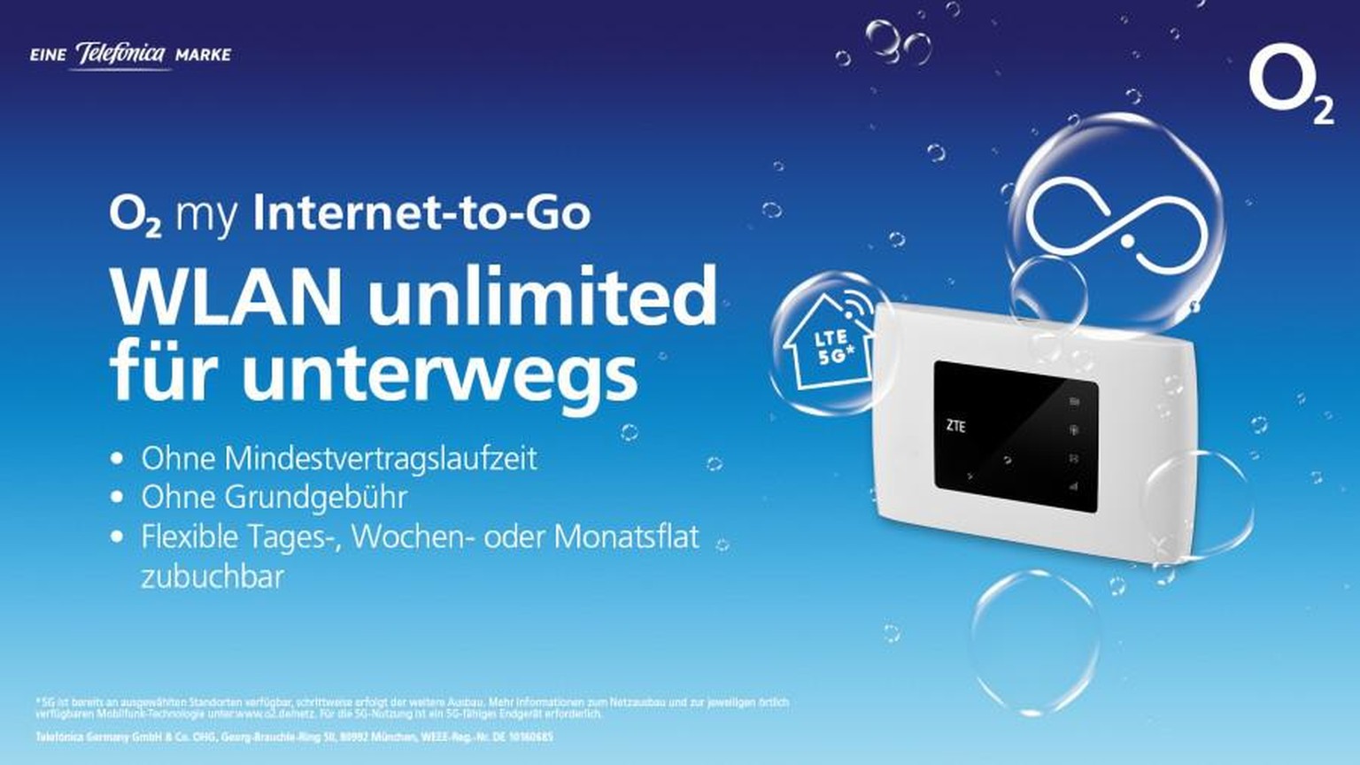 Den mobilen Router gibt es für eine einmalige Zahlung von 30 Euro. Er wird mit einer SIM-Karte gefüttert und versorgt bis zu zehn Geräte mit schnellem WLAN.