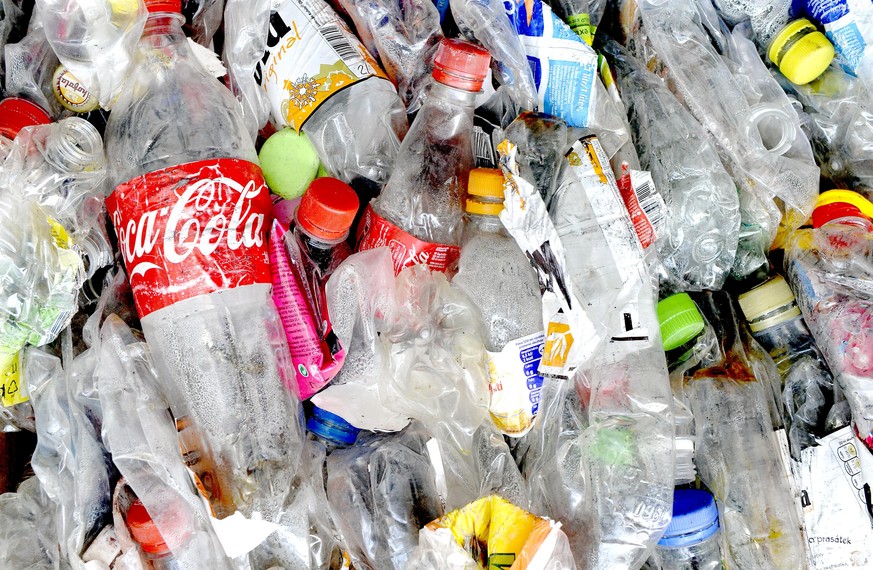 Plastic waste in Brno, Czech Republic, on September 21, 2006. (CTK Photo/Igor Sefr)