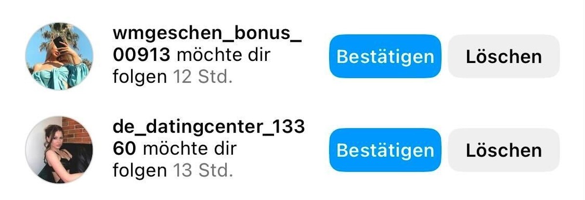 Immer wieder tauchen verschiedene Bots auf Instagram auf.