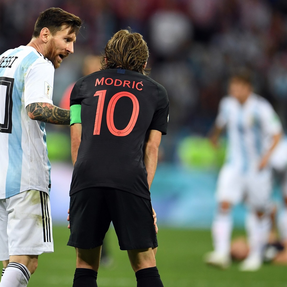 WM 2022 Modrić gegen Messi