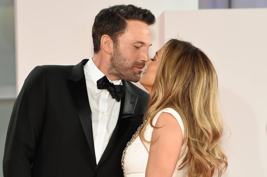 American actor Ben Affleck and american actress and singer Jennifer Lopez at the 78 Venice International Film Festival 2021. The last duel red carpet. Venice Italy, September 10th, 2021 Venice Italy - ...