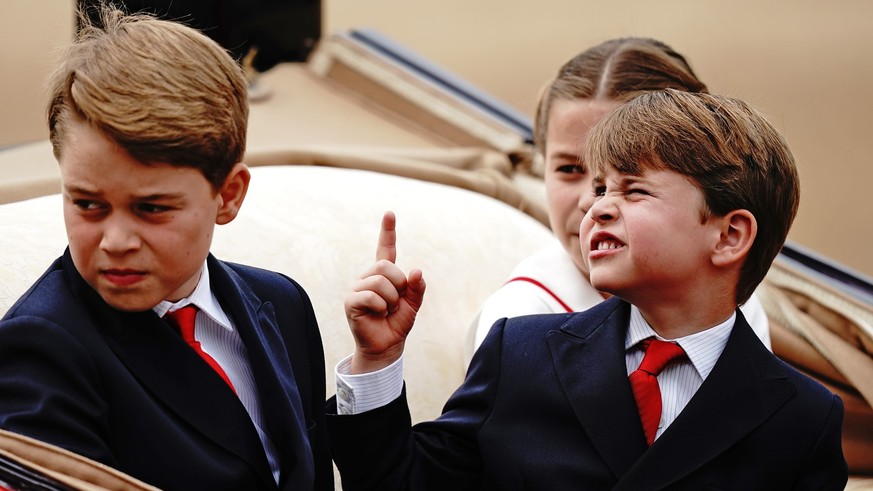 La reazione esilarante del principe Louis a “Trooping the Colour” è stata esilarante