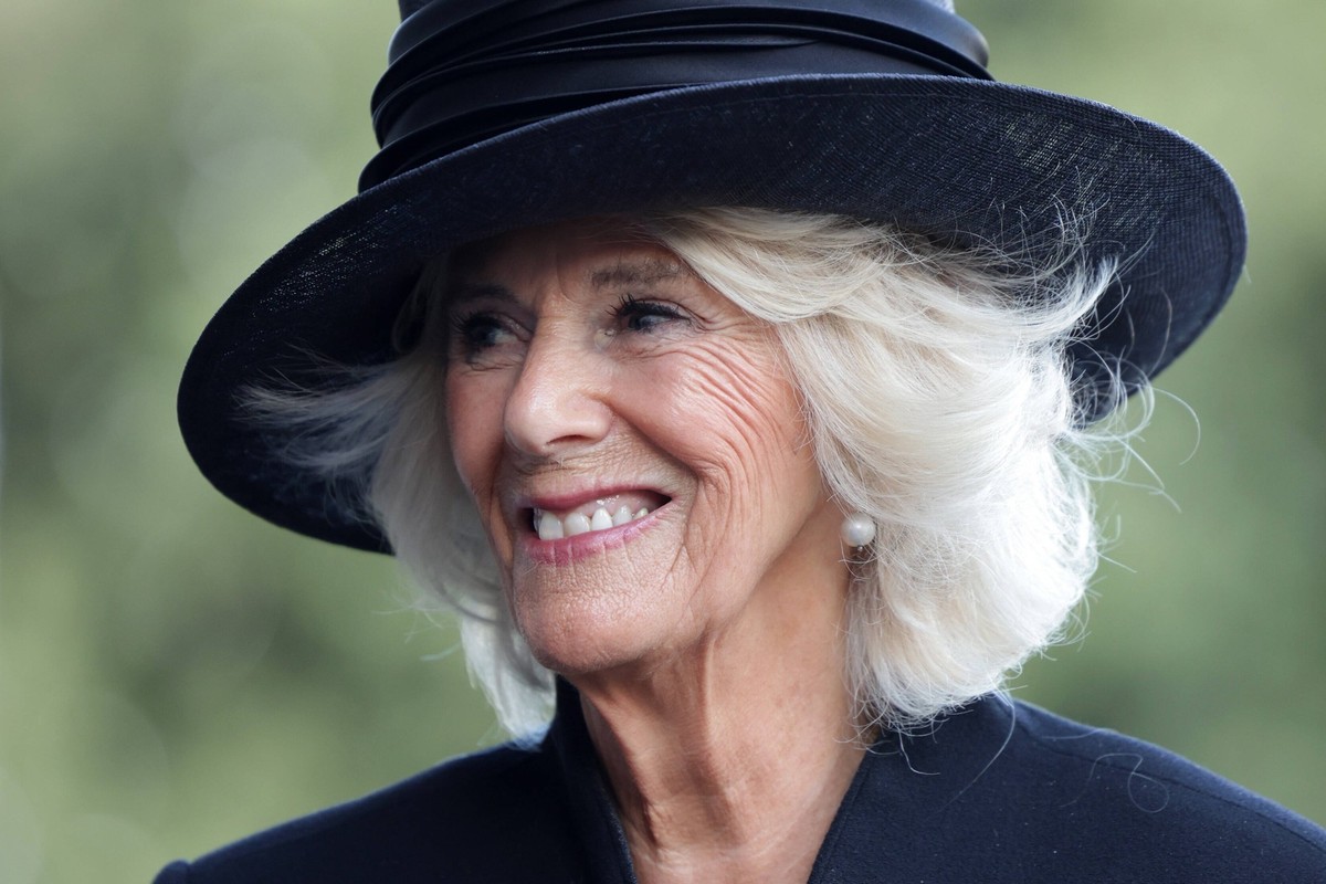 . 16/09/2022. Cardiff, United Kingdom. King Charles III and Camilla, Queen Consort at Cardiff Castle in Wales, United Kingdom. King Charles III is visiting Wales for the first time since ascending to ...