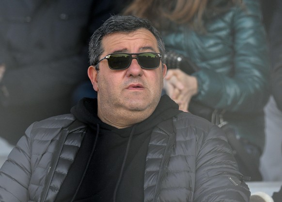 Mino Raiola sports agent during the italian football Serie A season 2020/2021 - Photo ReporterTorino / LiveMedia
