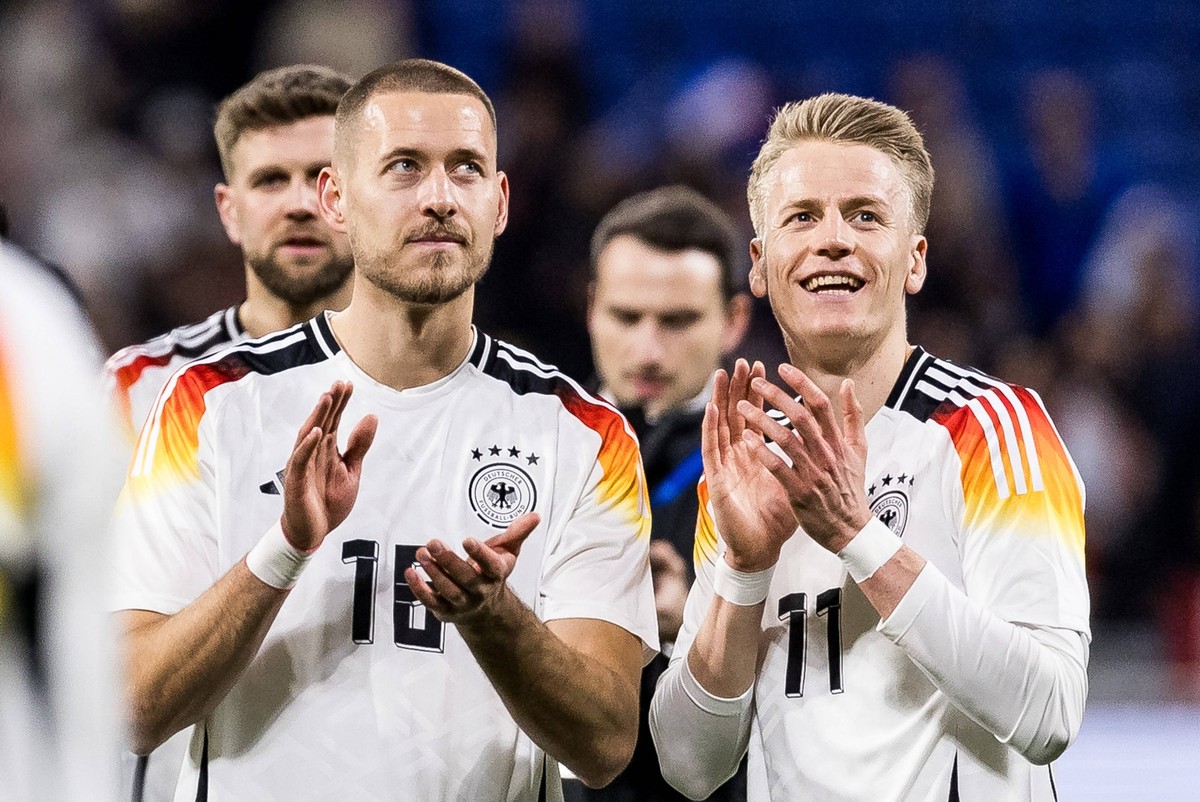 UEFA Freundschaftsspiel: Frankreich - Deutschland 23.03.2024 Waldemar Anton Deutschland, 16, Chris F