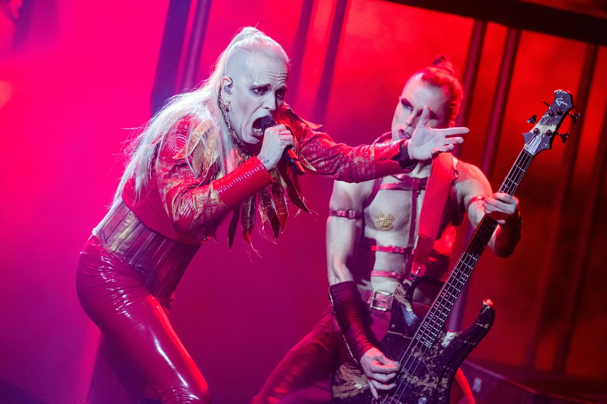 ESC 2023: Lord of the Lost werden beim Eurovision Song Contest Deutschland vertreten. Ihr Song &quot;Blood &amp; Glitter&quot; konnte beim Vorentscheid überzeugen und wird am 13. Mai in Liverpool, Gro ...